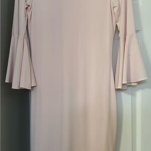 Calvin Klein Soft Pink Long Sleeve Dress